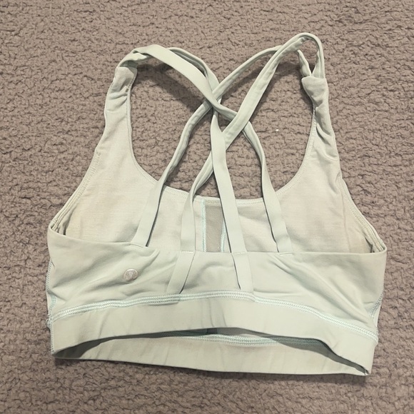 Lululemon Energy Bra size 4 color mint green - Picture 4 of 5